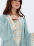 Bushra Kaftan in Sage Green
