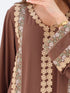 Dahab Kaftan in Brown