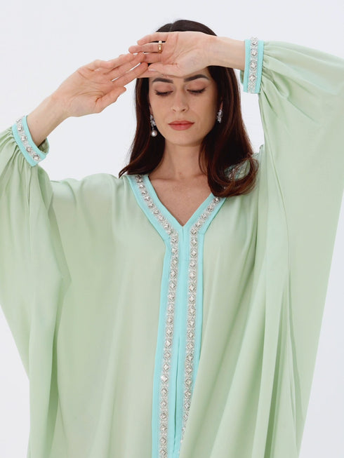 Dana Kaftan in Pistachio
