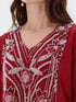 Durra Kaftan in Maroon