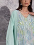 Fairouz Kaftan in Mint