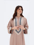 Hind Kaftan in Nude