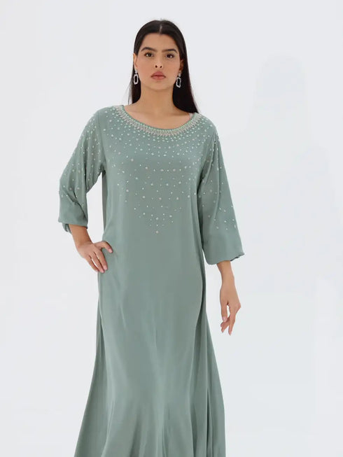 Lulu Kaftan – Sage Green