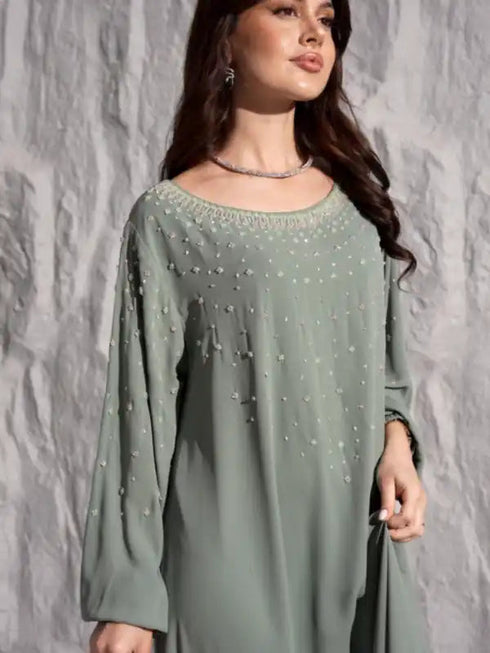Lulu Kaftan – Sage Green