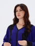 Malika Kaftan in Royal Blue