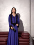Malika Kaftan in Royal Blue