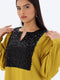 Najma Kaftan in Mustard