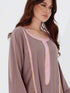Rana Kaftan in Taupe