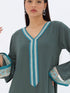 Reem Kaftan in Forest Green