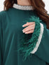 Reesha Kaftan in Emerald Green