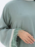 Reesha Kaftan in Sage Green