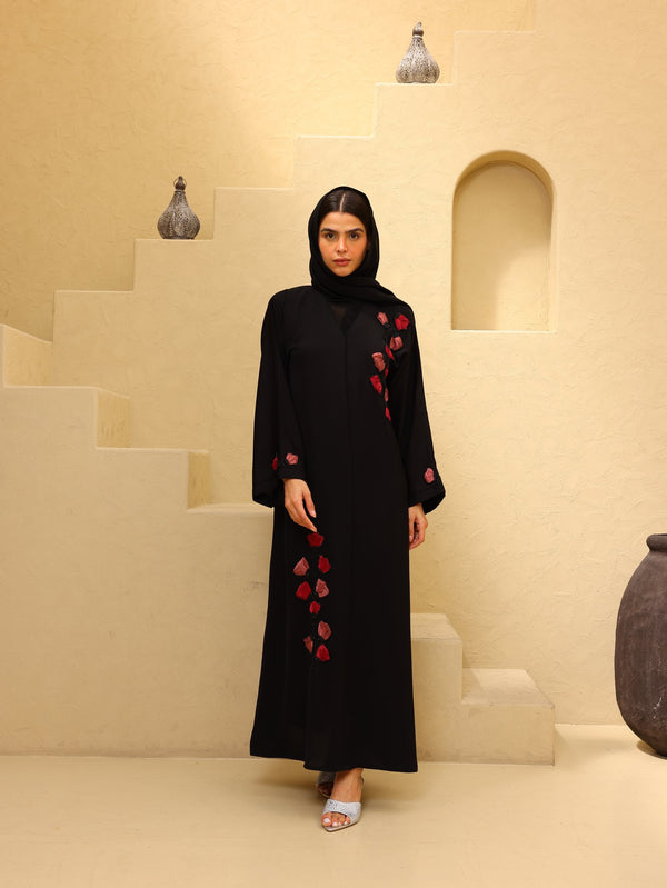 Rosa Noir Abaya