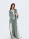 Salma Kaftan in Sage Green