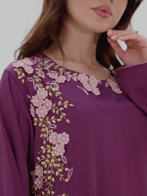 Zumurrud Kaftan – Purple